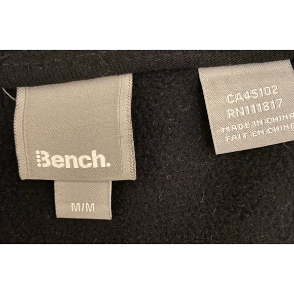 BENCH MULTIPURPOSE CITY CLOTHING MENS SIZE M GRAY LINED FULL ZIP HOOD JACKET - Picture 5 of 6